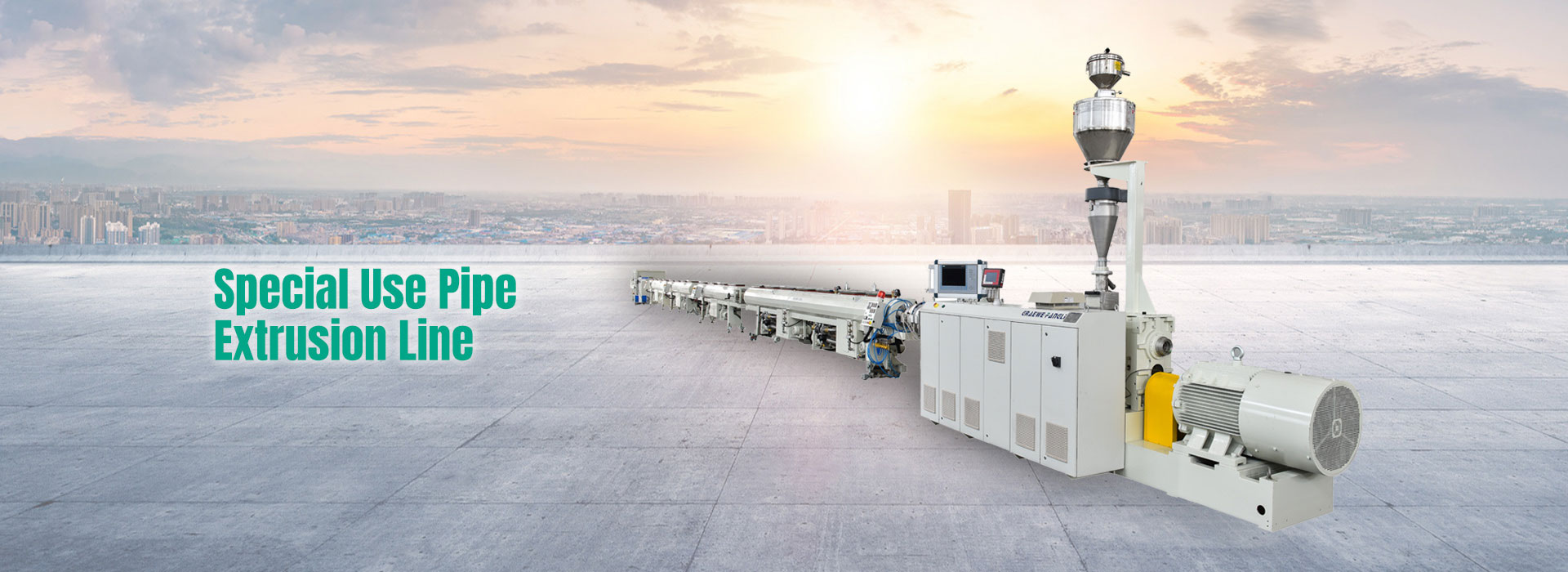Speciální použití Pipe Extrusion Line